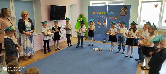 Grafika #4: Zakończenie przedszkola grupa III Sowy cz. III