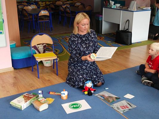 Grafika #12: Antek na diecie-nasz przyjaciel z PKU-zajęcia profilaktyki chorób rzadkich