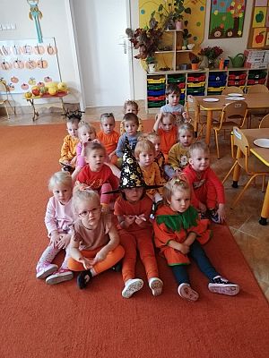 Grafika #11: Dzień Dyni grupa I Motylki