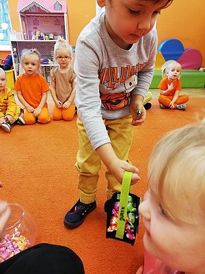 Grafika #7: Dzień Dyni grupa I Motylki