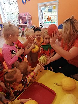 Grafika #1: Dzień Dyni grupa I Motylki