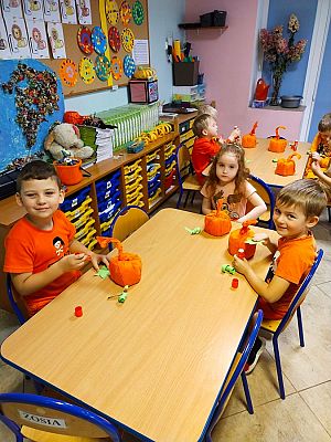 Grafika #10: Dzień Dyni gr. II Rybki