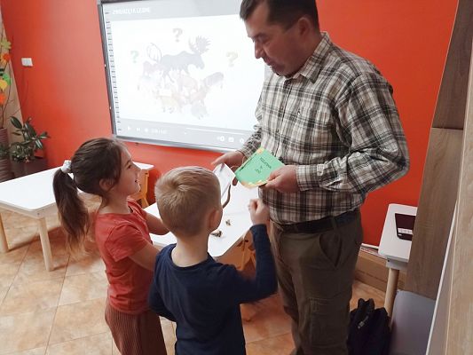 Grafika #0: Spotkanie z Myśliwym z Koła Łowieckiego Głuszec nr 4