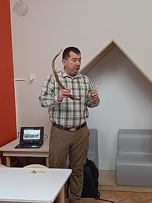 Grafika #4: Spotkanie z Myśliwym z Koła Łowieckiego Głuszec nr 4