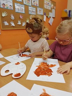 Grafika #13: Dzień Pluszowego Misia gr. I Motylki cz. II