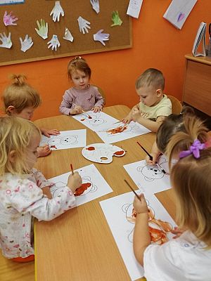 Grafika #16: Dzień Pluszowego Misia gr. I Motylki cz. II