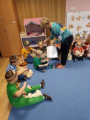 Grafika #9: Dzień Pluszowego Misia gr. II Rybki cz. I