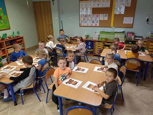 Grafika #17: Dzień Pluszowego Misia gr. II Rybki cz. I