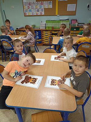 Grafika #18: Dzień Pluszowego Misia gr. II Rybki cz. I