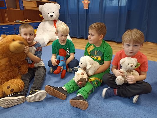 Grafika #15: Dzień Pluszowego Misia gr. II Rybki cz. II