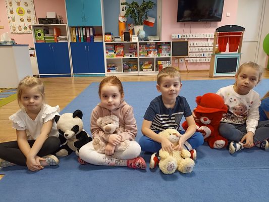 Grafika #19: Dzień Pluszowego Misia gr. II Rybki cz. II