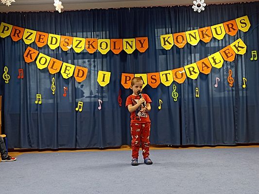 Grafika #2: Przedszkolny konkurs kolęd i pastorałek cz. I