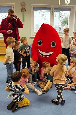 Grafika #1: Krew daje życie-spotkanie edukacyjne