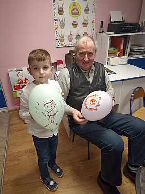 Grafika #2: Dzień Babci i Dziadka gr. III Sowy cz. II