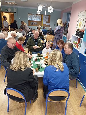 Grafika #1: Dzień Babci i Dziadka gr. II Rybki