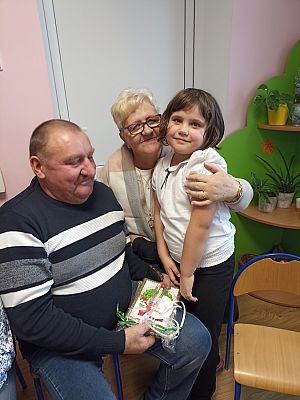 Grafika #8: Dzień Babci i Dziadka gr. II Rybki