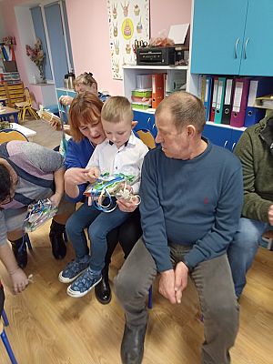 Grafika #10: Dzień Babci i Dziadka gr. II Rybki