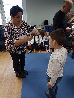 Grafika #20: Dzień Babci i Dziadka gr. II Rybki