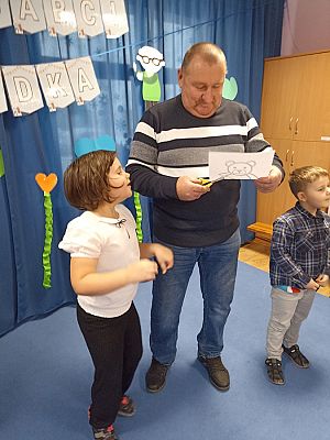 Grafika #1: Dzień Babci i Dziadka gr. II Rybki cz. II