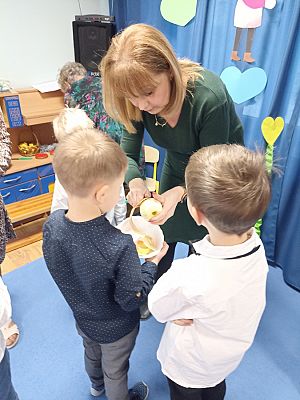 Grafika #8: Dzień Babci i Dziadka gr. II Rybki cz. II