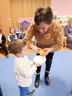 Grafika #14: Dzień Babci i Dziadka gr. II Rybki cz. II