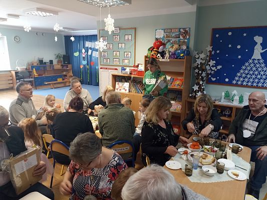 Grafika #2: Dzień Babci i Dziadka gr. I Motylki cz. I