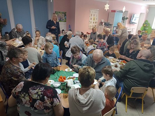 Grafika #4: Dzień Babci i Dziadka gr. I Motylki cz. I