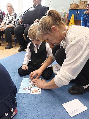 Grafika #10: Dzień Babci i Dziadka gr. I Motylki cz. I