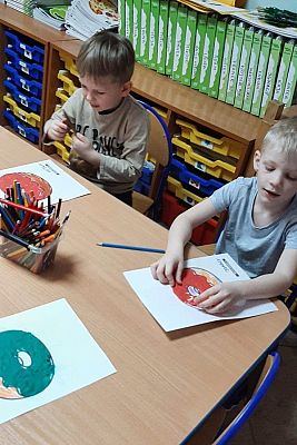 Grafika #0: Tłusty Czwartek gr. II Rybki