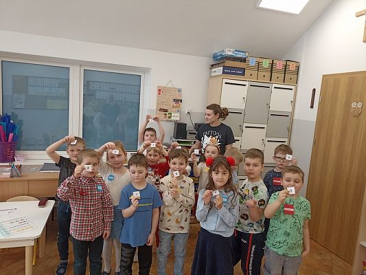 Grafika #8: Konkurs matematyczny Z matematyką za pan brat -gr. Sowy