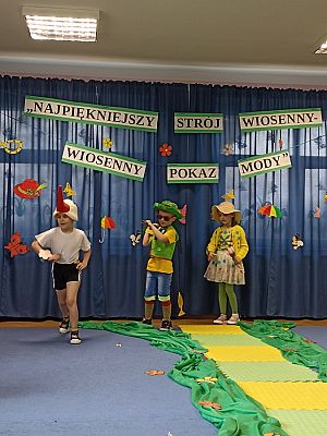 Grafika #11: Powitanie wiosny -Konkurs Najpiękniejszy strój wiosenny-pokaz wiosennej mody cz. I