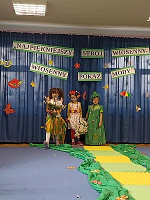 Grafika #13: Powitanie wiosny -Konkurs Najpiękniejszy strój wiosenny-pokaz wiosennej mody cz. I