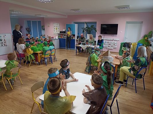 Grafika #0: Międzyprzedszkolny Konkurs Ekologiczny Przyroda ponad wszystko, wtedy czyste środowisko cz. I