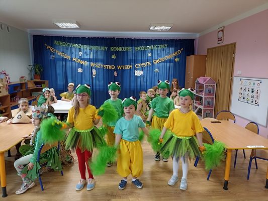 Grafika #4: Międzyprzedszkolny Konkurs Ekologiczny Przyroda ponad wszystko, wtedy czyste środowisko cz. I