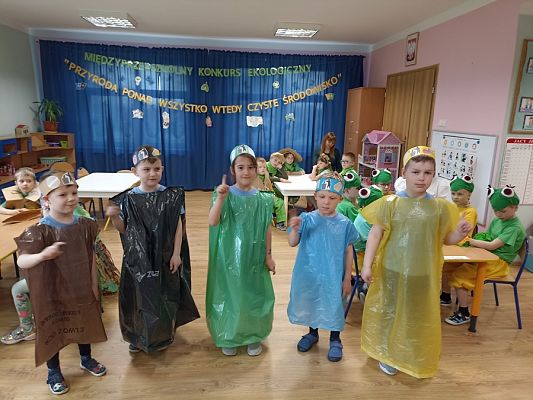 Grafika #5: Międzyprzedszkolny Konkurs Ekologiczny Przyroda ponad wszystko, wtedy czyste środowisko cz. I