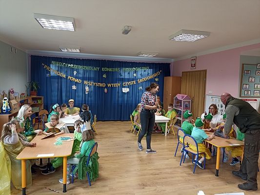 Grafika #9: Międzyprzedszkolny Konkurs Ekologiczny Przyroda ponad wszystko, wtedy czyste środowisko cz. I