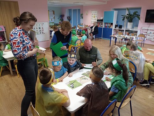 Grafika #14: Międzyprzedszkolny Konkurs Ekologiczny Przyroda ponad wszystko, wtedy czyste środowisko cz. I