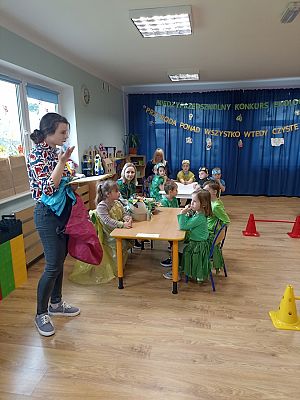 Grafika #0: Międzyprzedszkolny Konkurs Ekologiczny Przyroda ponad wszystko, wtedy czyste środowisko cz. II