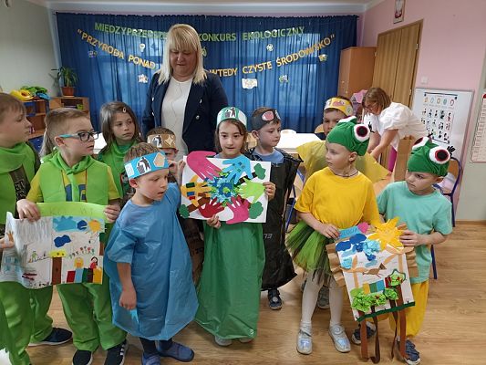 Grafika #12: Międzyprzedszkolny Konkurs Ekologiczny Przyroda ponad wszystko, wtedy czyste środowisko cz. II