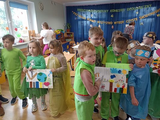 Grafika #13: Międzyprzedszkolny Konkurs Ekologiczny Przyroda ponad wszystko, wtedy czyste środowisko cz. II