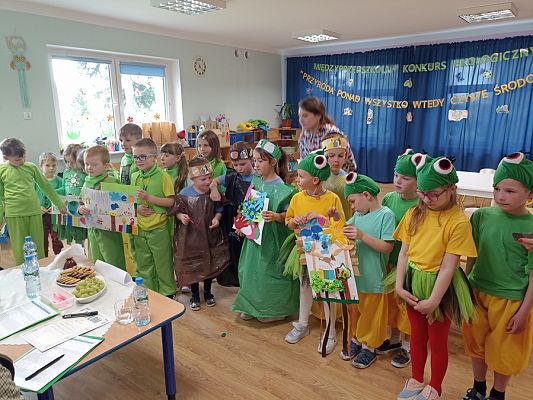 Grafika #14: Międzyprzedszkolny Konkurs Ekologiczny Przyroda ponad wszystko, wtedy czyste środowisko cz. II