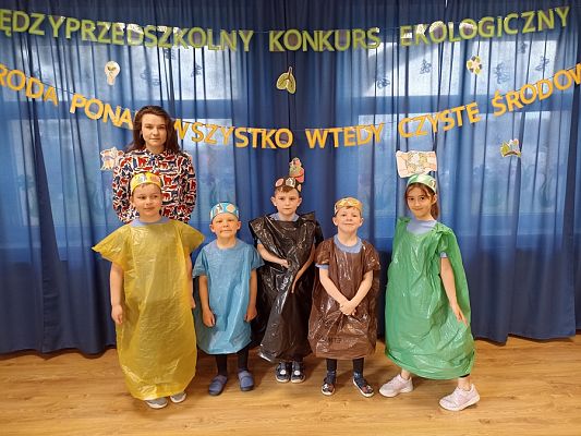 Grafika #14: Międzyprzedszkolny Konkurs Ekologiczny Przyroda ponad wszystko, wtedy czyste środowisko cz. III
