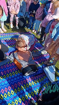 Grafika #7: Kurs Przedszkolaka w zakresie pomocy przedmedycznej-Spotkanie z druhami z Ochotniczej Straży Pożarnej z Łeby