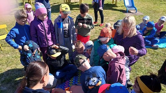 Grafika #9: Kurs Przedszkolaka w zakresie pomocy przedmedycznej-Spotkanie z druhami z Ochotniczej Straży Pożarnej z Łeby