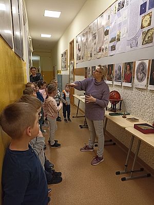 Grafika #14: Rok Kopernika-6-latki w Bibliotece Szkolnej w Szkole Podstawowej w Wicku